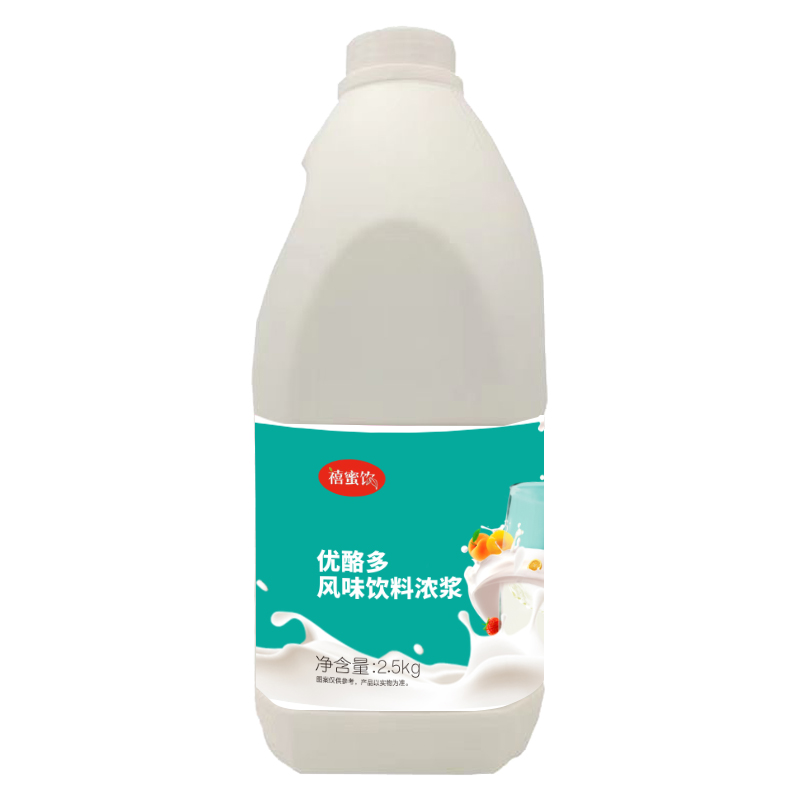 航帆富汝特原味优酪多酸多多2.2kg奶茶专用乳酸菌优格浓缩酸奶味 - 图2