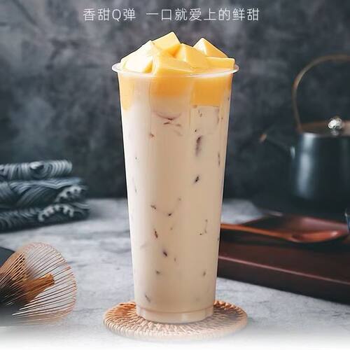 航帆 芒果布丁粉1kg自制果冻粉芒果味布丁粉奶茶烘焙甜品原料包邮 - 图2