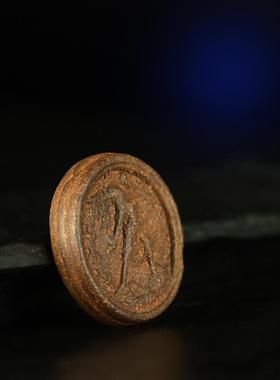 藏传文玩老擦擦模吊坠挂件