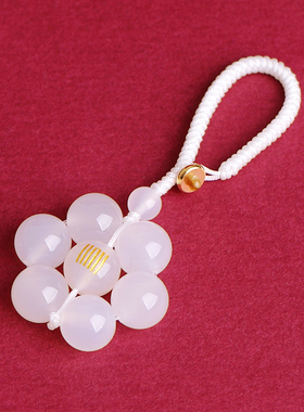 五行属金的饰品乾卦手机链钥匙扣