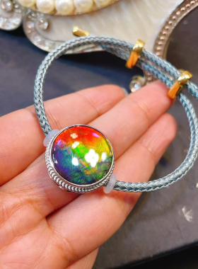 天然加拿大手链吊坠两用款