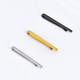 Copper narrow tie clip Korean style silver gold thin tie clip