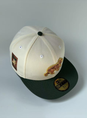New Era纽亦华MLB芝加哥小熊队纪念款全封闭棒球帽子59FIFTY
