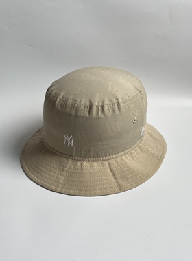 New Era 纽亦华 MLB 纽约扬基队 水手帽 渔夫帽子 轻薄速干 小标