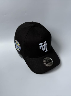 New Era 纽亦华 MLB 洛杉矶道奇队 纪念款 棒球帽子 高顶 9FORTY