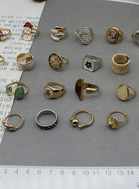 欧美日本戒指小号简约