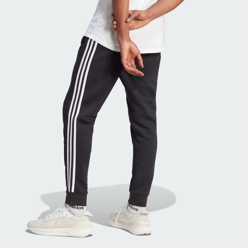 Adidas/阿迪达斯正品冬季新款男子针织加绒运动休闲长裤 IB4030 - 图0