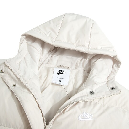 Nike/耐克女外套冬季新款面包服防风保暖连帽运动棉服 FD8291-104