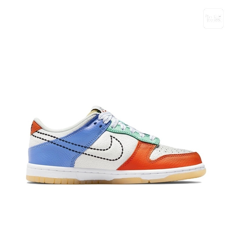 Nike/耐克正品 Dunk Low GS大童低帮复古运动休闲板鞋 DX3363-100 - 图3