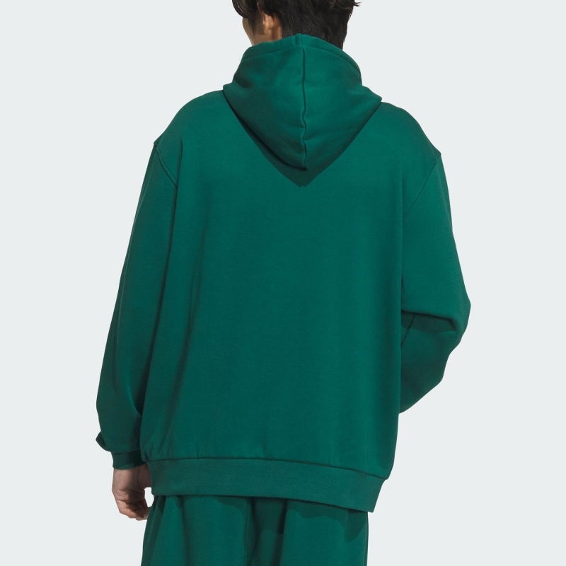 Adidas三叶草男装 宽松舒适休闲连帽卫衣JE3486 HC0375 HC6928 - 图0