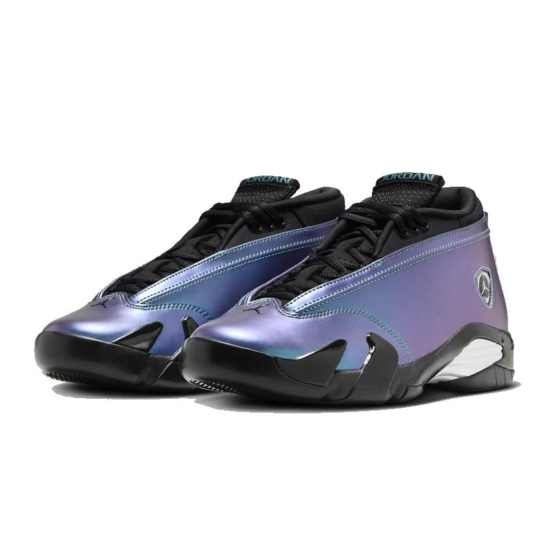 Nike/耐克春季女子AIR JORDAN AJ14运动训练篮球鞋 DH4121-300 - 图0