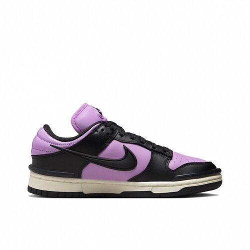 Nike/耐克DunkLowTwist 减震耐磨低鞋 板鞋 粉黑色DZ2794-500 - 图0