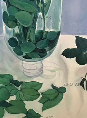 四合艺术美院新古典手绘花卉油画