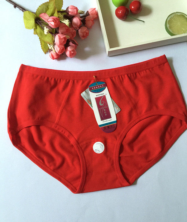 6条包邮紫红天6266女内裤弹力纯棉三角大红底裤中腰加肥大码提臀,淘宝优惠券,粉丝福利购,淘宝优惠卷