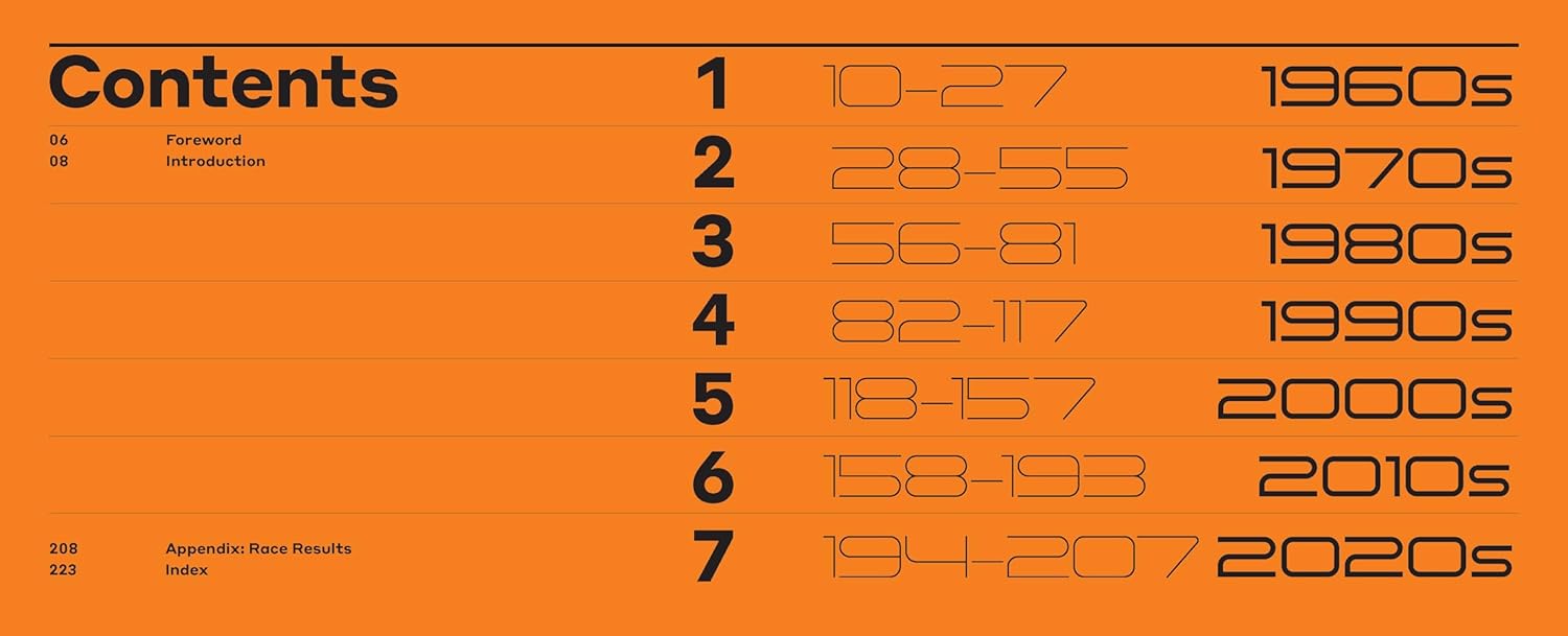 现货 F1 方程式赛车 迈凯伦车队 赛车介绍 米卡·哈基宁前言 McLaren Formula 1 Car by Car: Every Race Car Since 1966 英文原版