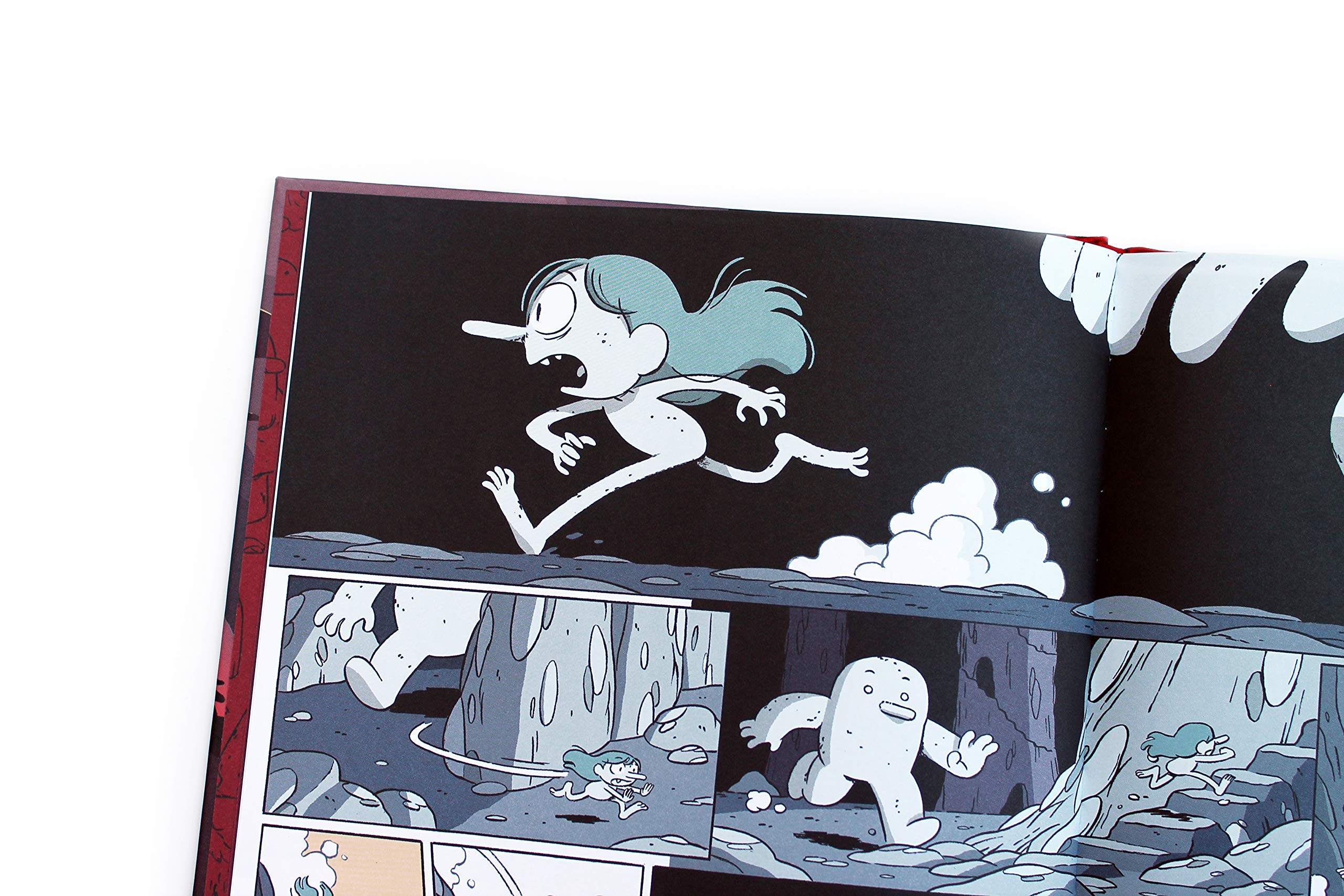 英文原版 蓝发女孩希尔达漫画6 精装 希尔达与山之王 Netflix动画原著 Hilda and the Mountain King ...