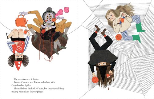 Julia Sarda绘本新作 洞穴里的女王 精装 英文原版 The Queen in the Cave Júlia Sardà - 图2