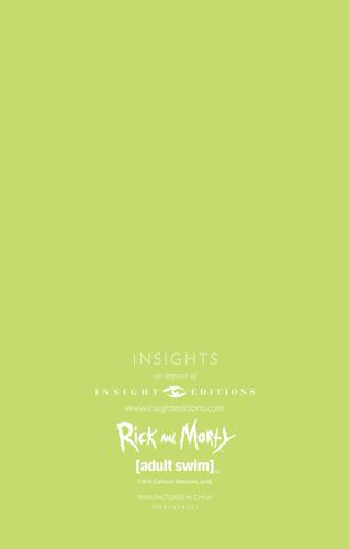 现货 英文原版 瑞克和莫蒂 腌黄瓜笔和笔记本套装Insight Edition文具 Rick and Morty: Pickle Rick Hardcover Ruled Journal Wit - 图3