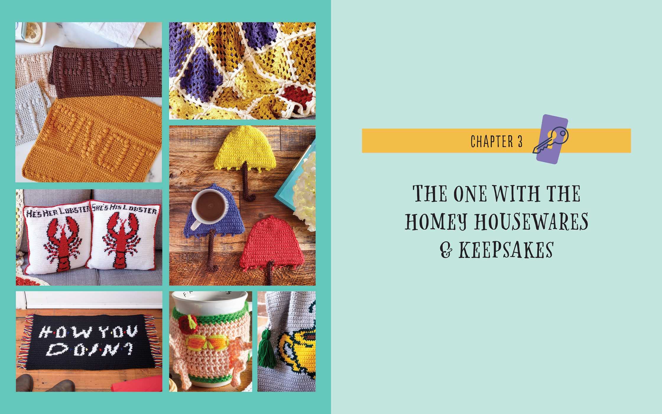 老友记 编织指南 官方钩针花样 英文原版 美剧周边 Friends: The One with the Crochet