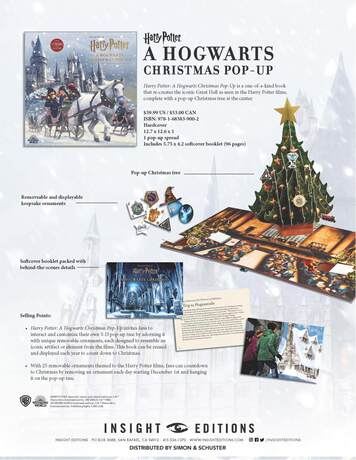 Harry Potter Pop Up Christmas Book 