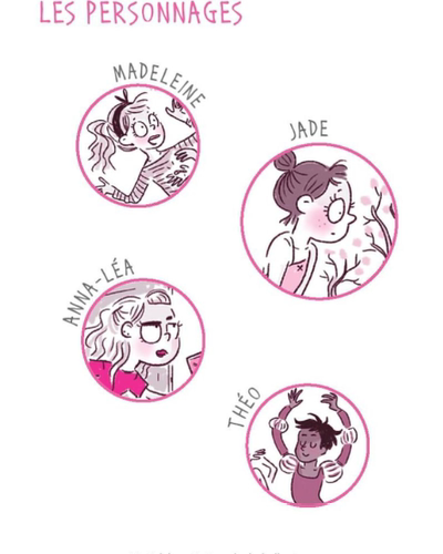 法语青少插图小说 芭蕾舞者小玉3 舞会 校园成长故事 6-9岁儿童阅读  Jade à l'académie de danse - 图0