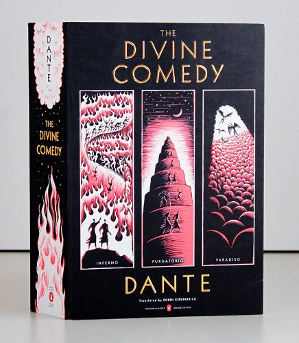 英文原版 但丁神曲 企鹅经典豪华毛边版The Divine Comedy(Penguin Classics Deluxe Edition)Inferno, Purgatorio, Paradiso - 图1