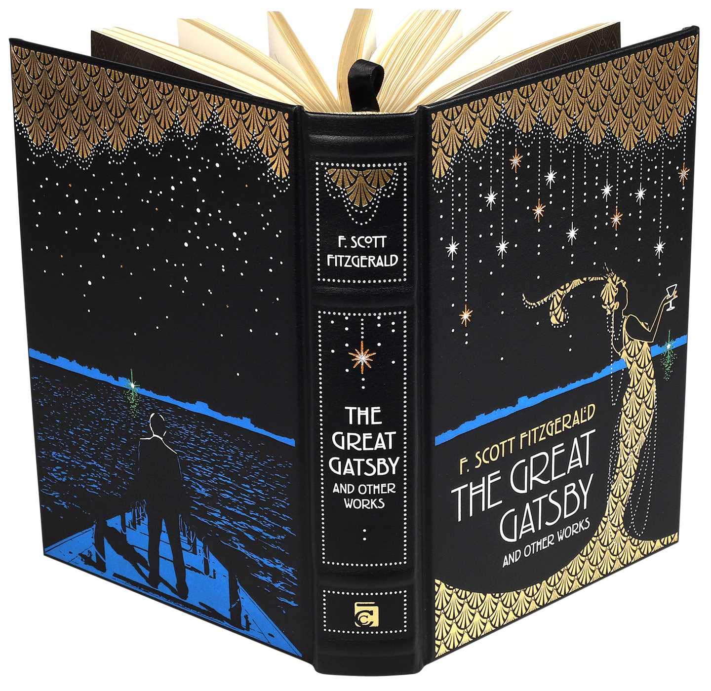 了不起的盖茨比 皮封精装收藏版 菲茨杰拉德 英文原版 The Great Gatsby and Other Works (Leather-bound Classics)
