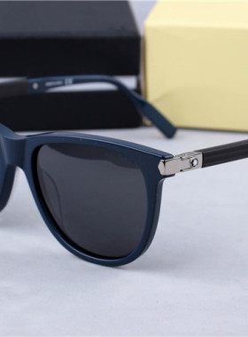 欧美新款太阳眼镜MB0031 时尚百搭偏光内镀蓝男女款太阳蛤蟆墨镜