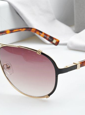 墨镜景甜百搭大框偏光太阳镜