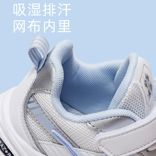 牧童 Детская модная спортивная обувь для мальчиков, нескользящая повседневная обувь, мягкая подошва, подходит для подростков