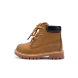 Детские туфли, зимняя обувь для раннего возраста, зимние сапоги, флисовые удерживающие тепло ботинки в английском стиле, коллекция 2021, в британском стиле