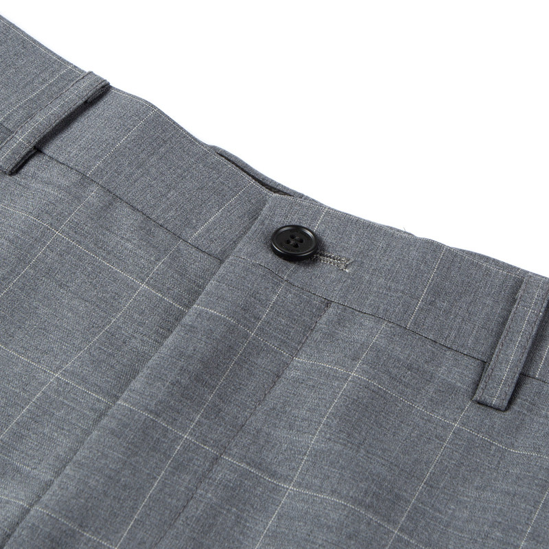 GXG男装 灰色简约休闲小脚通勤西裤 2024秋季热销GEX11423034