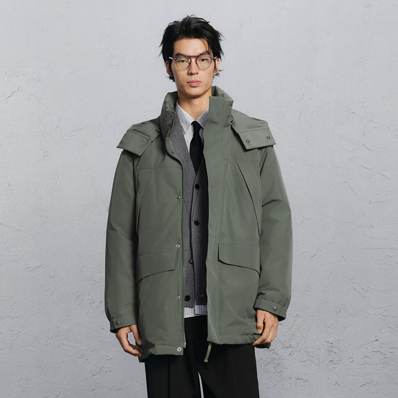 GXG男装多款多色保暖羽绒服外套合集