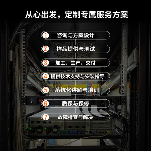TOWE同为机柜PDU插排定制8位12位24孔插线板功能按需定制PDU插座 - 图3