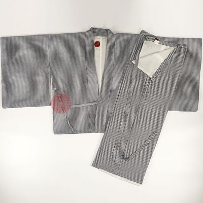 丸舗 二部式和服套附侧袋可作配袴小纹 道中着正统着物改良 虎窝淘