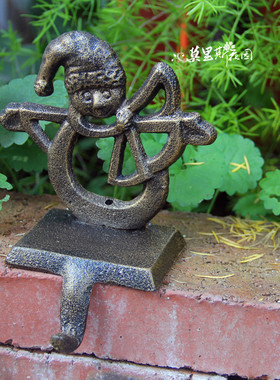 莫里斯花园杂货铸铁桌面挂钩摆件