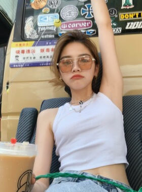韩版ins网红双梁大框墨镜男女潮