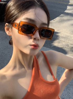 MELIYA欧美方框凹造型偏光眼镜女