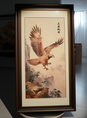 苏绣成品纯手工刺绣装饰画