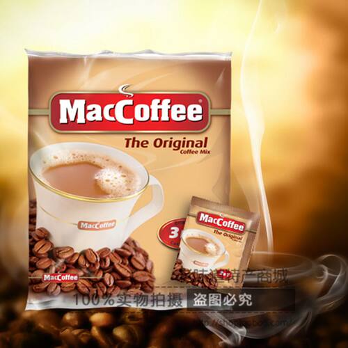 进口美卡菲咖啡MacCoffee俄罗斯风味三合一速溶咖啡50包提神饮品 - 图0
