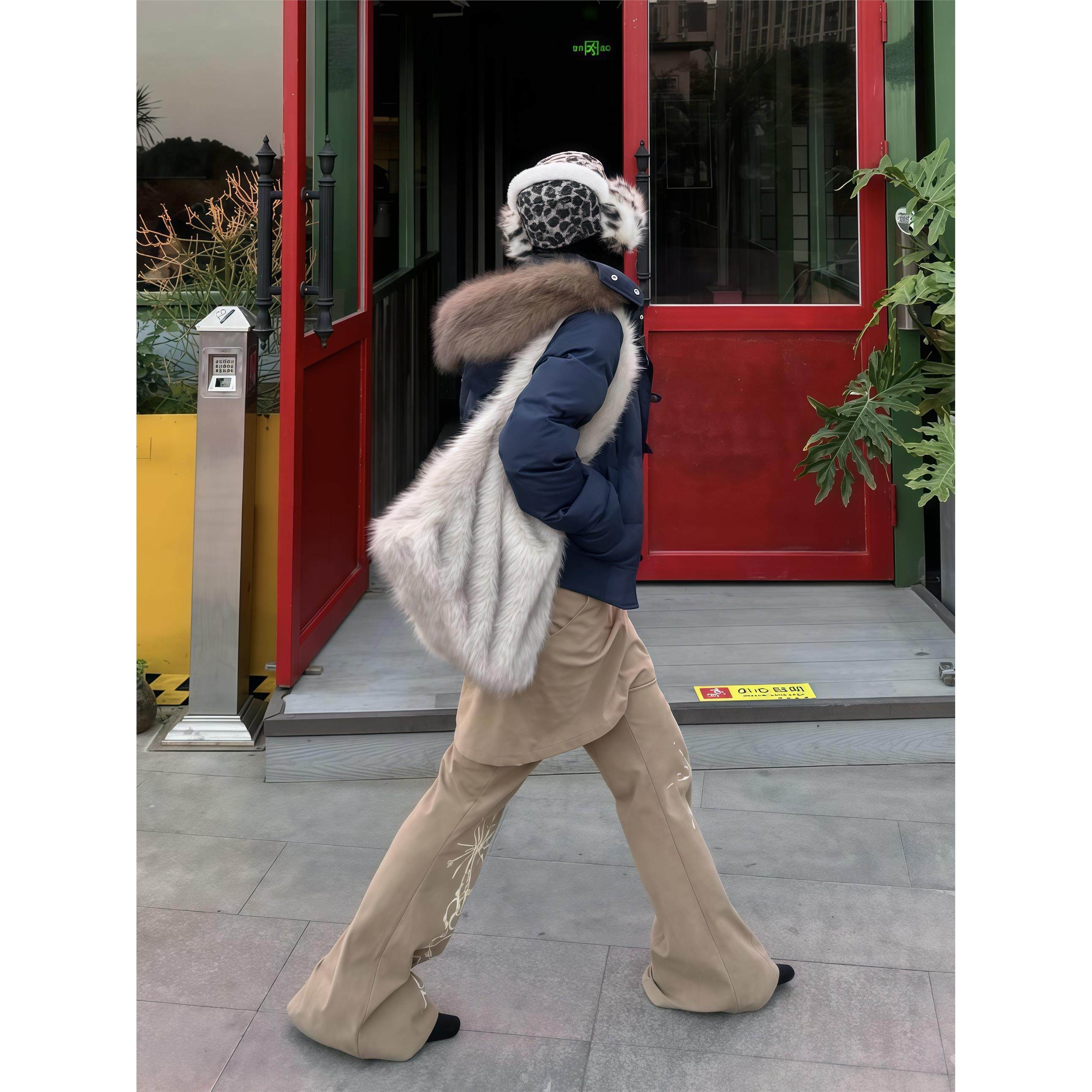 菲奥娜藏青色短款小个子棉服女2025冬季新款高级显瘦棉衣加厚外套,淘宝优惠券,粉丝福利购,淘宝优惠卷