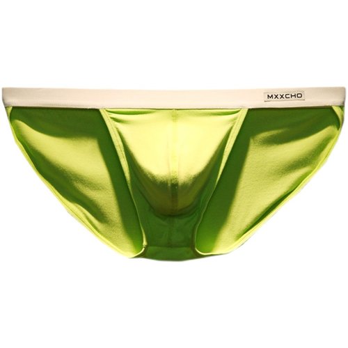 2条装男士透气内裤男低腰性感莫代尔高叉薄款青年运动U凸三角裤头 - 图3