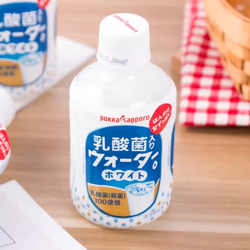 日本进口 百佳 pokka sapporo乳酸菌风味饮料儿童早餐益生菌饮品 - 图1