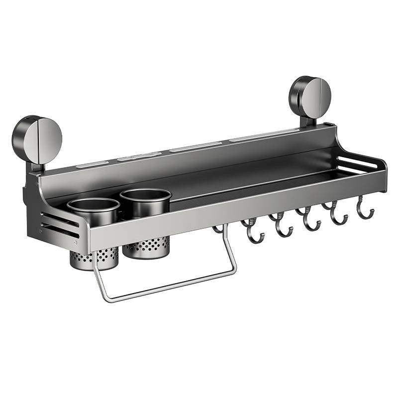 免打孔吸盘厨房置物架壁挂式多功能筷子刀架家用调料用品收纳挂架,淘宝优惠券,粉丝福利购,淘宝优惠卷