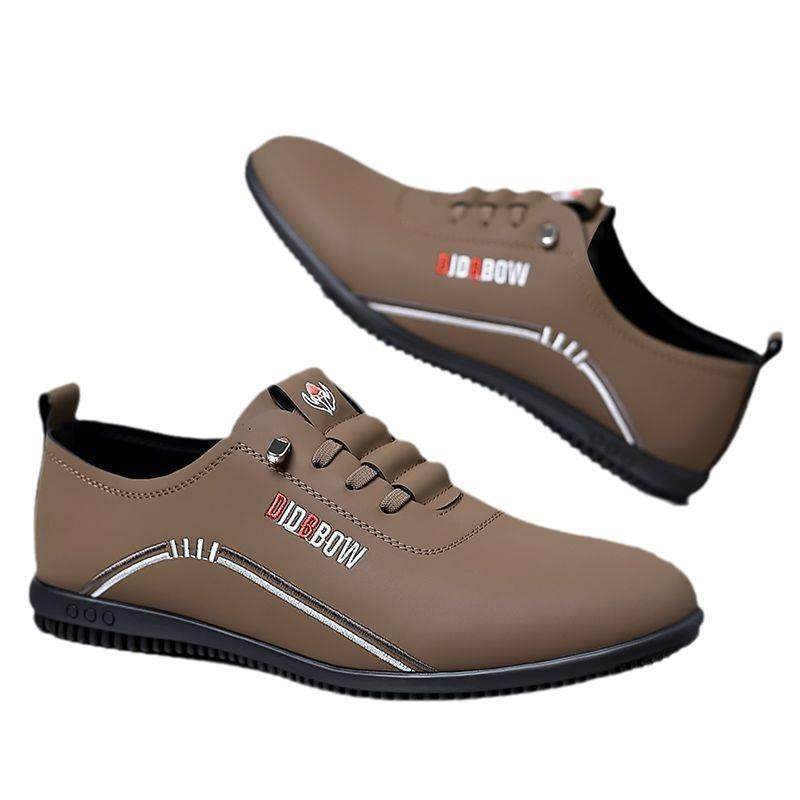 男鞋2025跨境新款男士软底透气豆豆鞋潮流休闲皮鞋软面轻便鞋子,淘宝优惠券,粉丝福利购,淘宝优惠卷