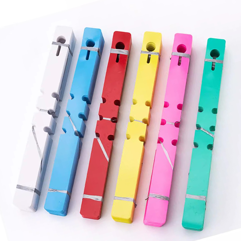 PVC防水防晒可书写环套标签苗木多肉花卉植物标记园艺标签环扣 - 图1