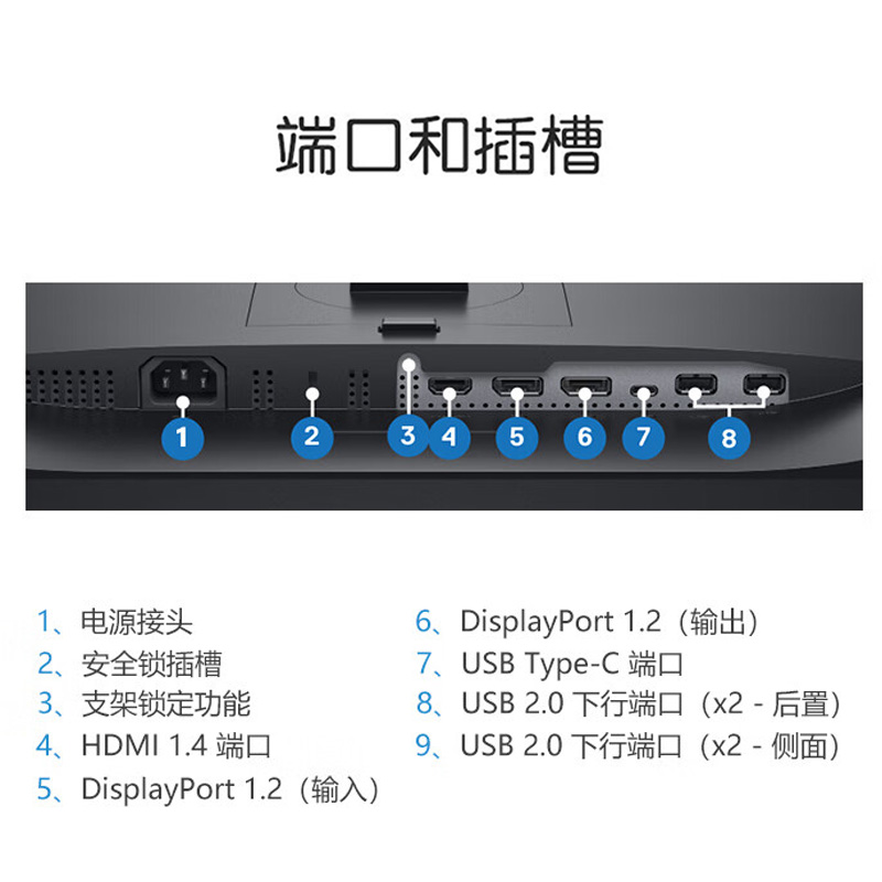 Dell/戴尔电脑显示器P2421DC超高清2K液晶屏幕23/24英寸设计制图 - 图1