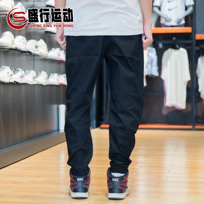 Adidas阿迪达斯男裤2023秋款健身训练运动休闲纯棉束脚长裤IP4989-图2