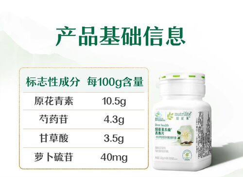 AMWAY/安利 纽崔莱养藏善衡片90片 养肝保护疏肝片官网正品 - 图3