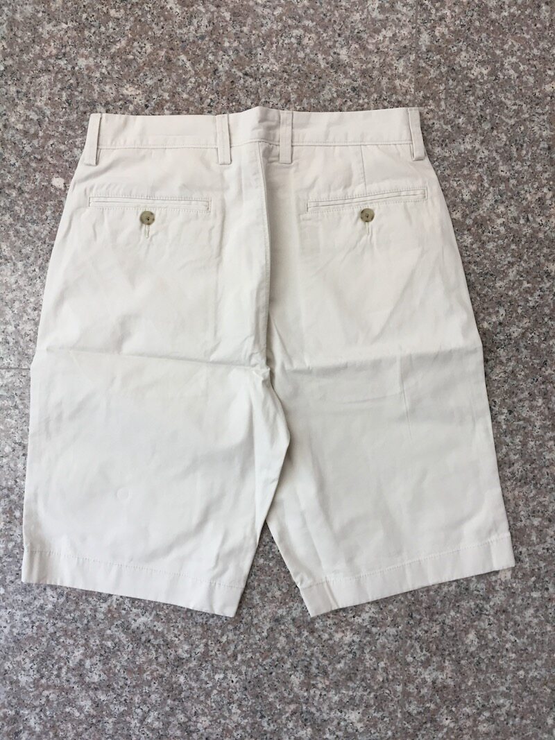 现货美国购入J.CREW男纯棉薄款直筒休闲短裤H5016